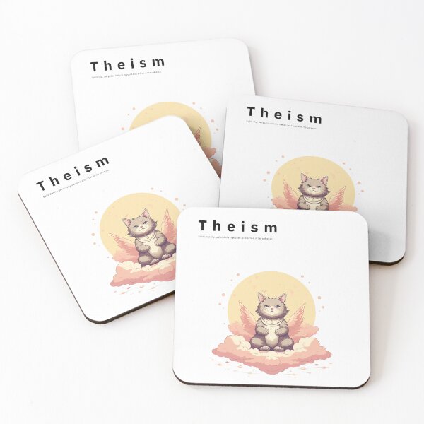 Item preview, Cat being a Theism. designed and sold by alien038.