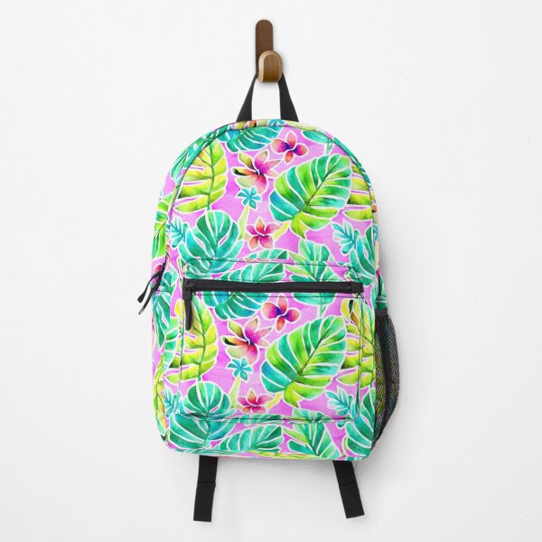 Item preview, Tropical plant and flower stickers designed and sold by WallabyJelly.
