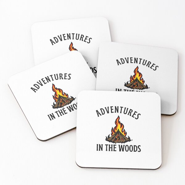 Item preview, Adventure in the woods and campfire designed and sold by Be-Adventurous.