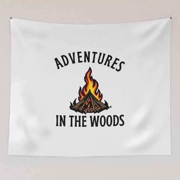 Item preview, Adventure in the woods and campfire designed and sold by Be-Adventurous.