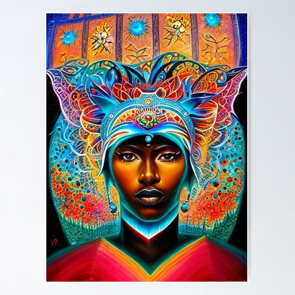 Item preview, Zara: A Portrait of Vibrant Splendor  designed and sold by WVCoalfield.