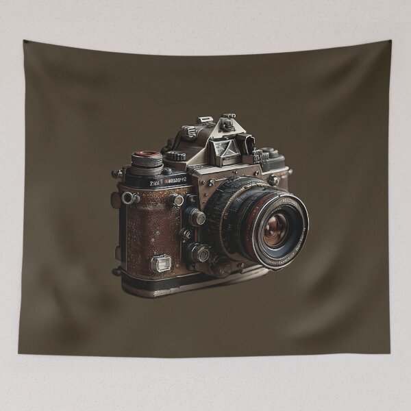 Item preview, Vintage Camera Classic Design: Retro-inspired Artwork for Photography Enthusiasts V.2 designed and sold by Phalong.