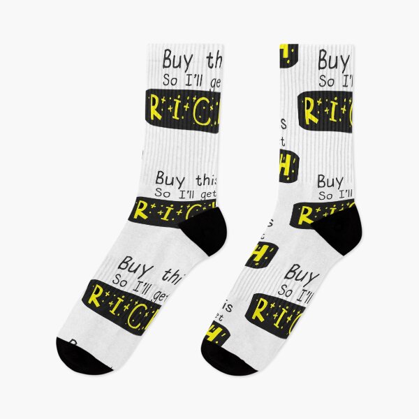 Item preview, Buy this so I'll get rich funny shameless sticker designed and sold by DozyJov.
