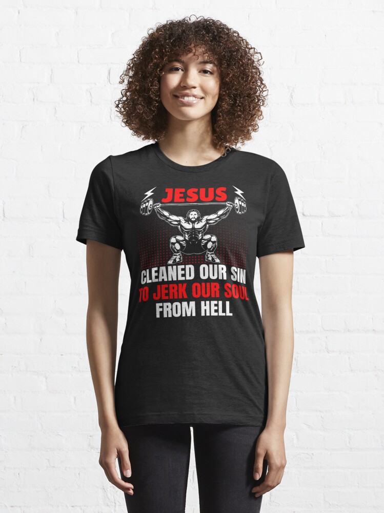 Jesus T-Posed For Our Sins T-Shirts | LookHUMAN