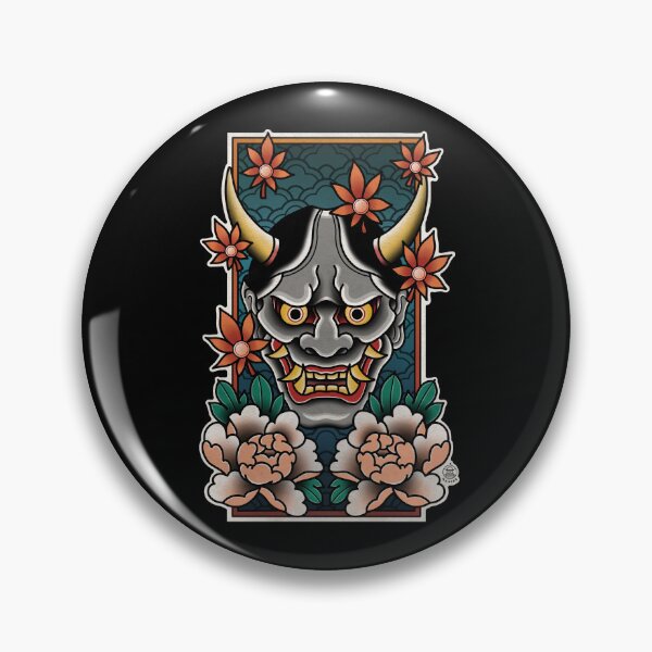 Item preview, Japanese Hannya Tattoo designed and sold by napiks.