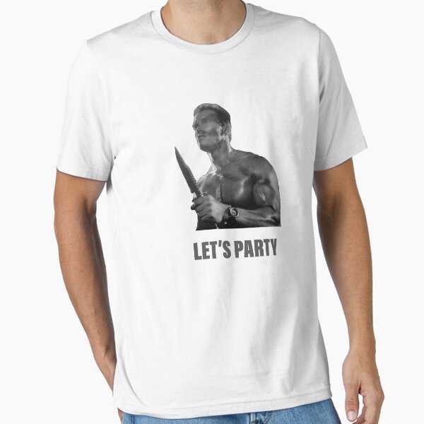 Item preview, Arnold Schwarzenegger - Commando - Let’s Party designed and sold by Bounce & Pounce.
