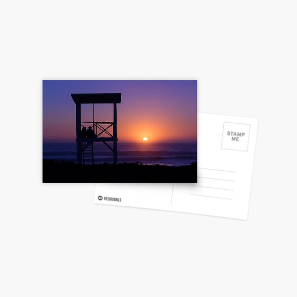 Sunset love Postcard