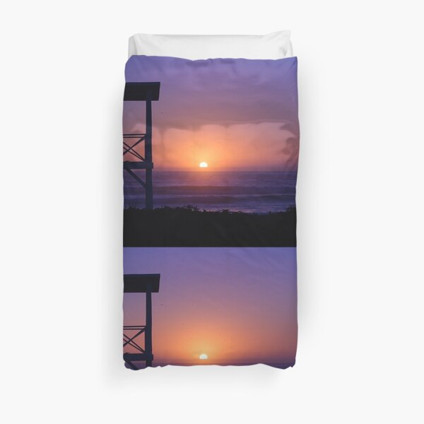 Sunset love Duvet Cover
