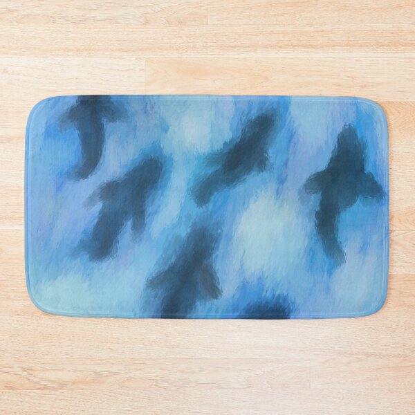 Item preview, Blue Fish Print designed and sold by st4rgl1tch.