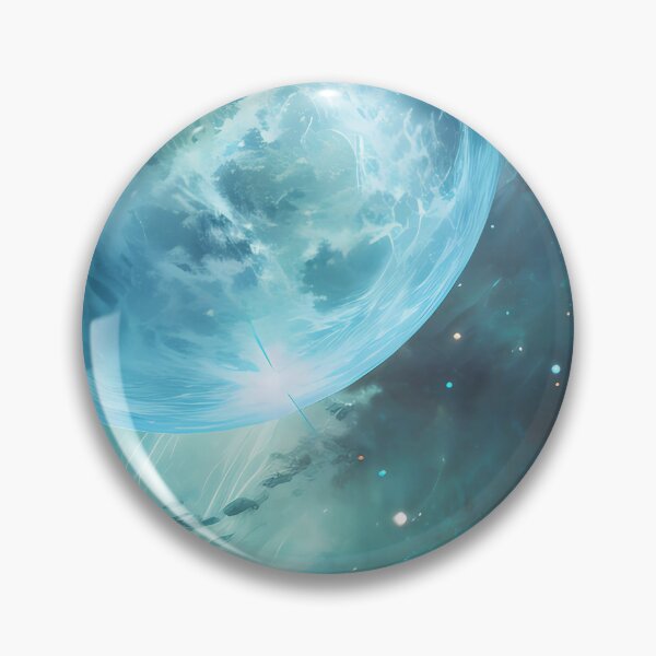 Item preview, Blue Planet #1-Cell phone case print on demand digital  designed and sold by Powercat Graphic Arts.