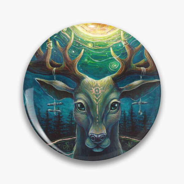 Item preview, Nine Horned Deer designed and sold by JulijaFokinaArt.