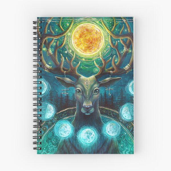Item preview, Nine Horned Deer designed and sold by JulijaFokinaArt.