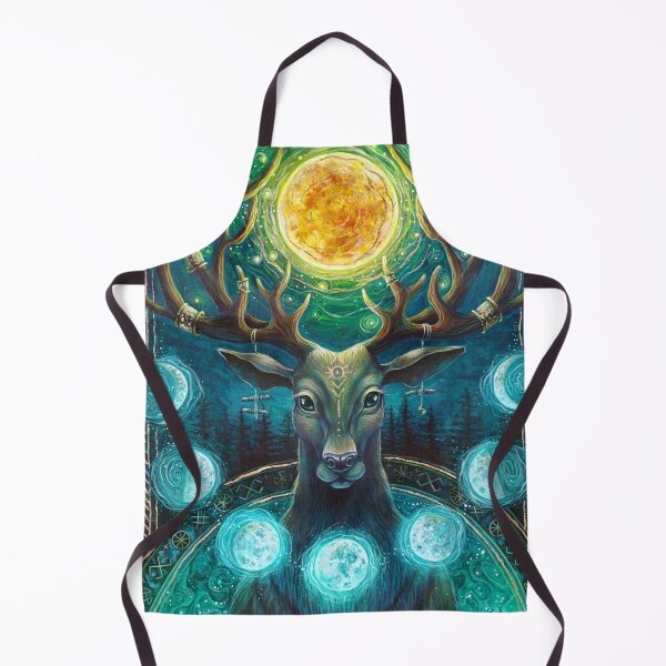 Item preview, Nine Horned Deer designed and sold by JulijaFokinaArt.