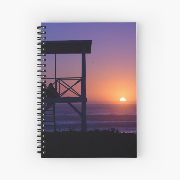 Sunset love Spiral Notebook