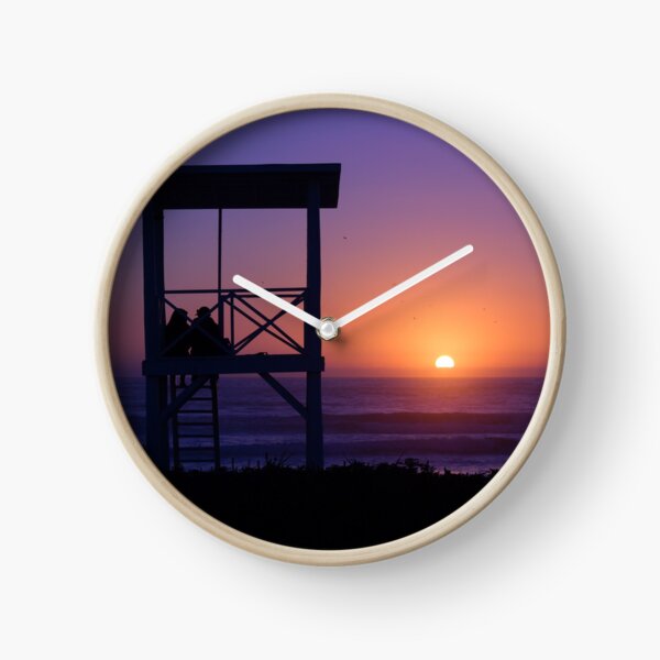 Sunset love Clock