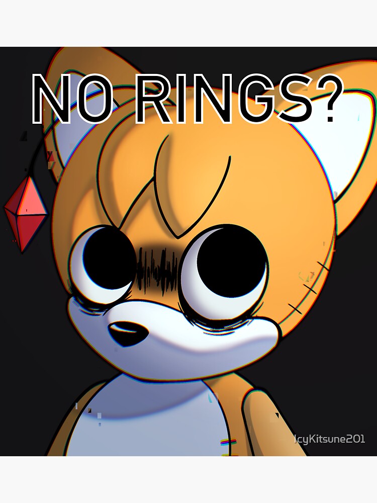 No rings? Sticker for Sale by IcyKitsune201