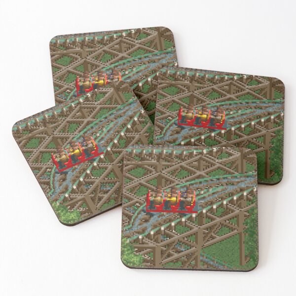 Item preview, RollerCoaster Tycoon RCT 2 - Reverser Roller Coaster designed and sold by vortiene.
