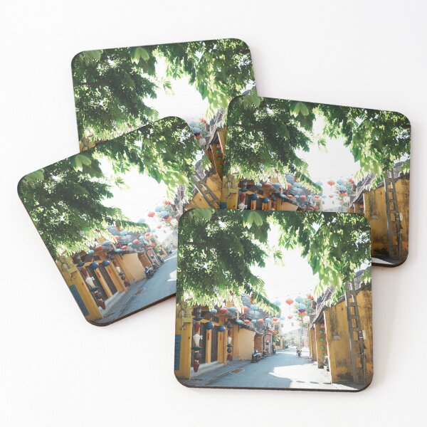 Item preview, A street in Hoi An ancient town in an early summer morning. designed and sold by Hội An Photographer.