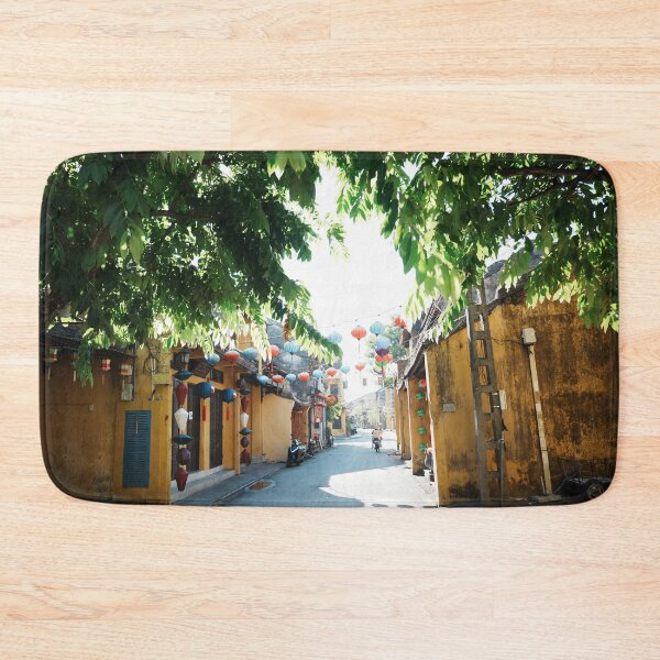 Item preview, A street in Hoi An ancient town in an early summer morning. designed and sold by Hội An Photographer.