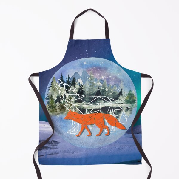 Item preview, Geometric Wolf Howling, fox designed and sold by ORA_ORA.