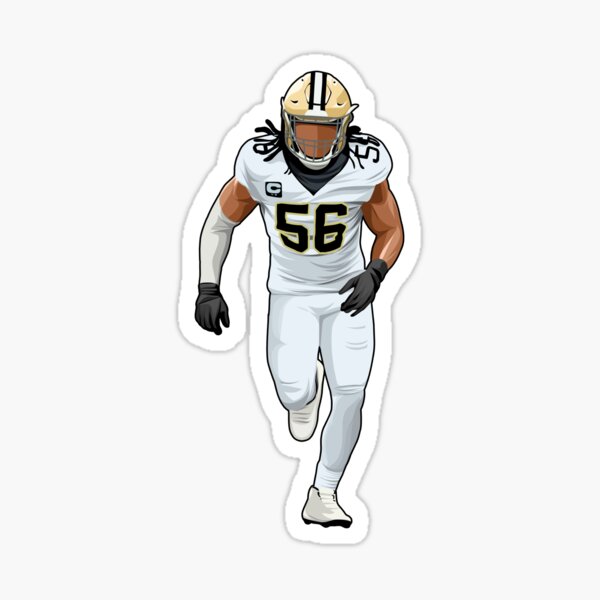 Demario Davis #56 Celebrates Tackle Sticker for Sale by KickNow