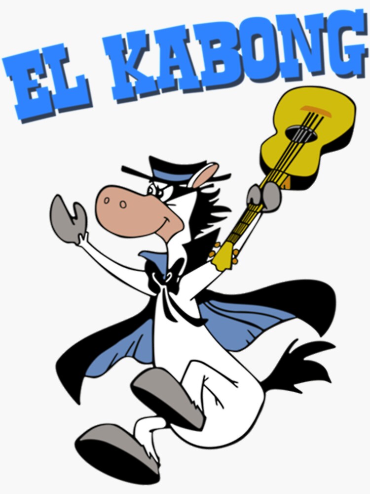 El Kabong" Sticker for Sale by Ziwgasrevilo | Redbubble