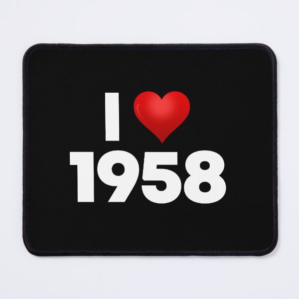 Item preview, I Love 1958 designed and sold by Itsheartshop.
