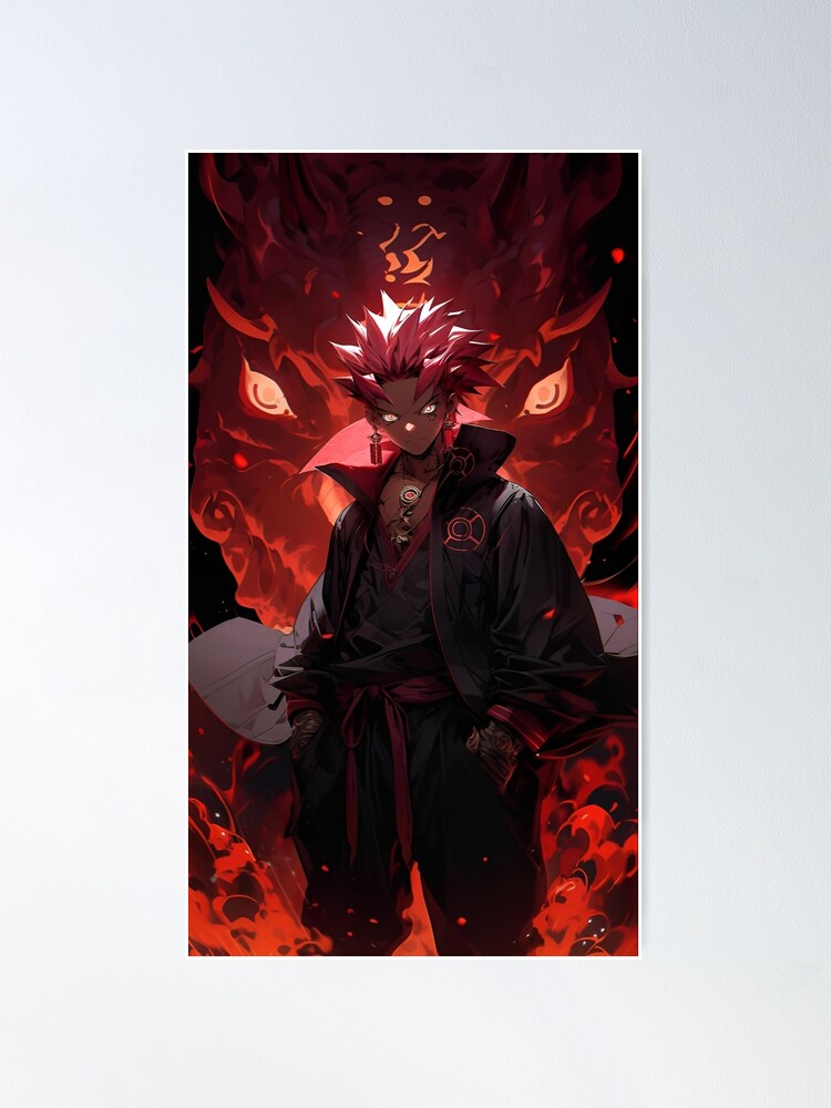 Download Asta Black Clover 4k Demon Fusion Double Swords Wallpaper