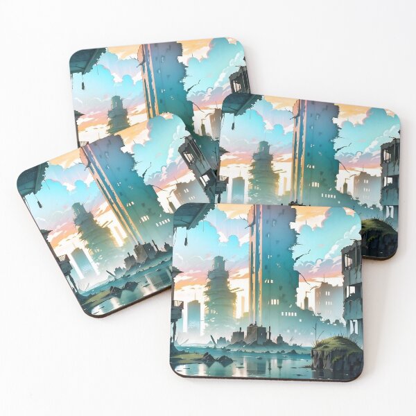 Item preview, A mutilated city designed and sold by ArtifyPrints.