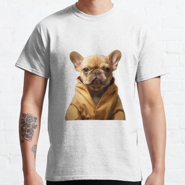 Vista previa del artículo con la obra «Bulldog estilo Luke Skywalker», diseñado y vendido por Polnorandco.