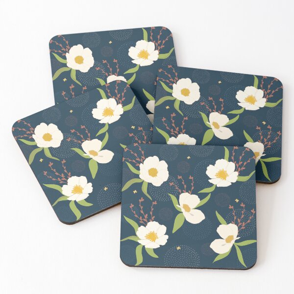 Item preview, White Anemones designed and sold by AveryArtLoft.