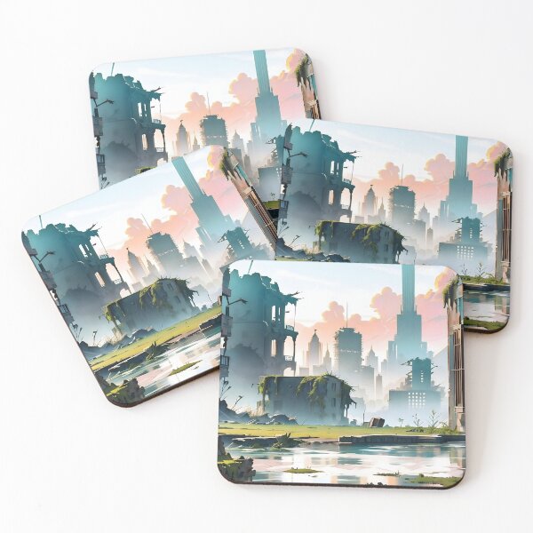 Item preview, Post-apocalypse in the city designed and sold by ArtifyPrints.