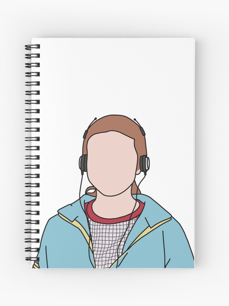 Stranger Things Season 4 Max wearing headphones Journal