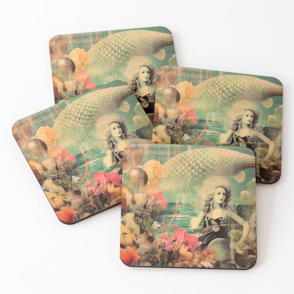 Item preview, Underwater - digital mermaid collage designed and sold by miss-keysmash.