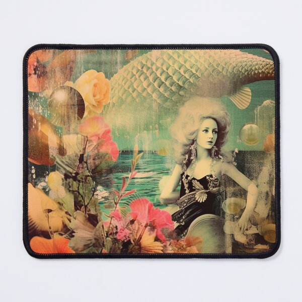 Item preview, Underwater - digital mermaid collage designed and sold by miss-keysmash.