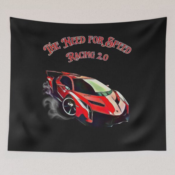 Item preview, The Need for Speed Racing 2.0 designed and sold by Tripp Art Studio.
