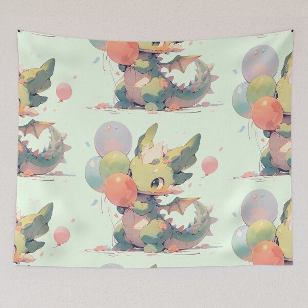 Item preview, Balloon happy dragon!  designed and sold by HydraDreams.