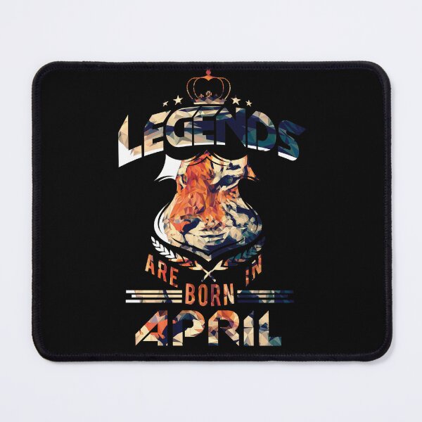 Item preview, LEGENDS are born in APRIL - Tiger Pop Art designed and sold by GoldyMaster07.