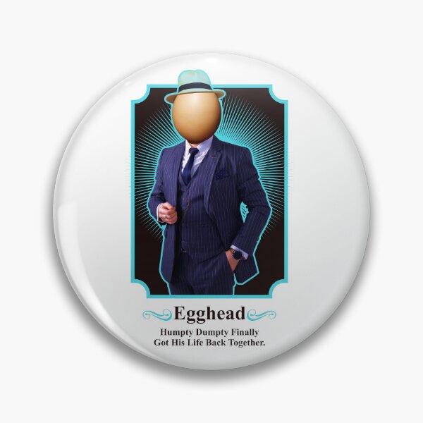 Item preview, Egghead Idiom | Funny designed and sold by Vector-Artist.