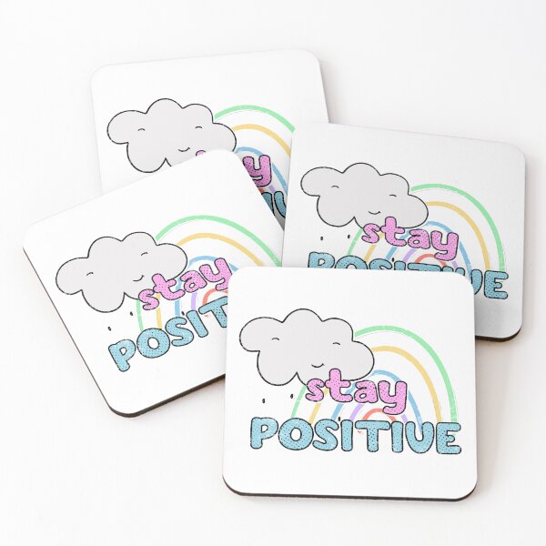 Item preview, Stay Positive - A motivational quote for a positive attitude designed and sold by SketchyPedals.