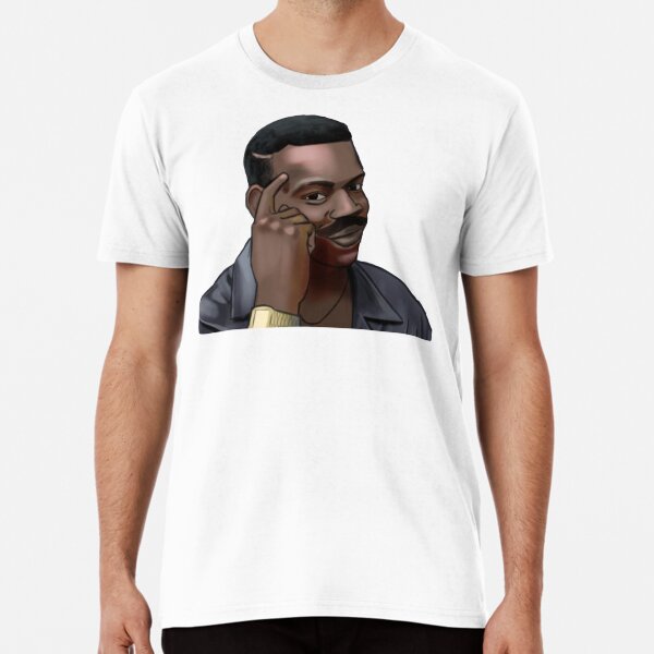 quot Funny Meme Black Guy Thinking Meme quot T shirt by ETIndustries Redbubble