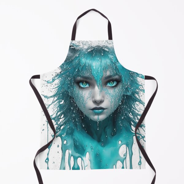 Item preview, Cute Cat girl ink drop portrait designed and sold by Ultimatedezign.