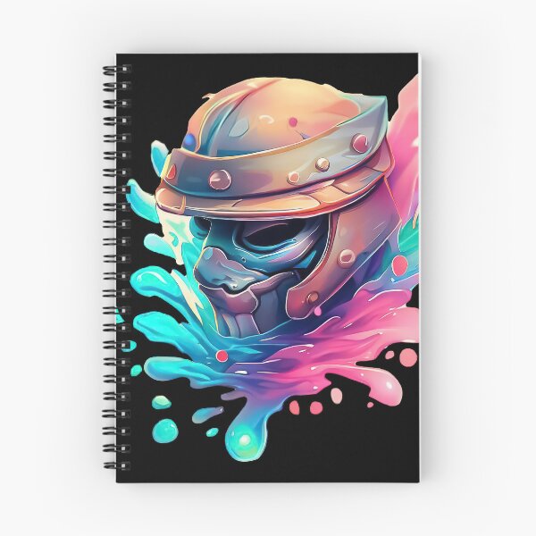 Item preview, Funny ninja pastel watercolor splash designed and sold by TomFrontierArt.