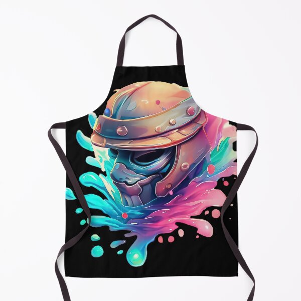 Item preview, Funny ninja pastel watercolor splash designed and sold by TomFrontierArt.