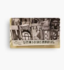 Naked Canvas Print