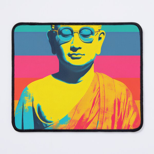 Item preview, Buddha funny Digital design. Buddah peace statue wall art. Buddist meditation zen spiritual t-shirt designed and sold by MartynGrey.