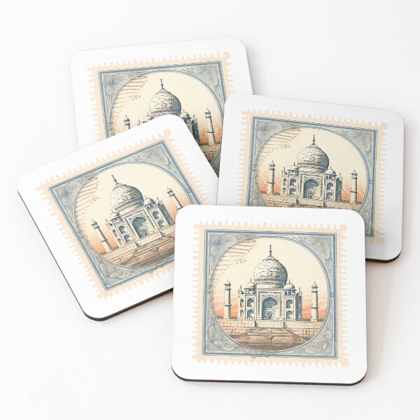 Item preview, Taj Mahal, India Postage Stamp designed and sold by StreetCandyFilm.