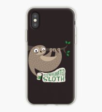 Koffeinhaltige Faultiere iPhone-Hülle & Cover