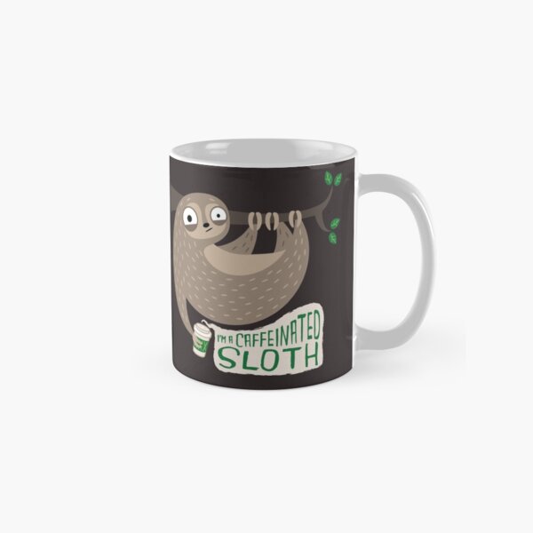 Caffeinated Sloth Classic Mug
