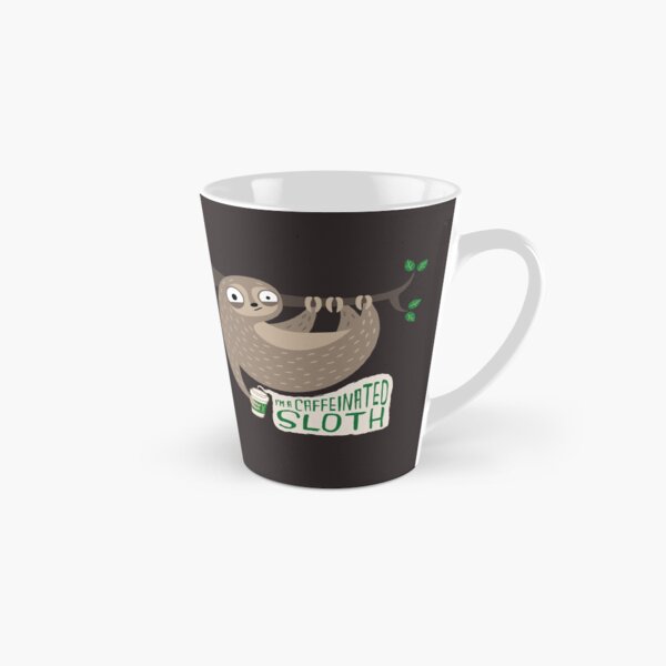 Caffeinated Sloth Tall Mug